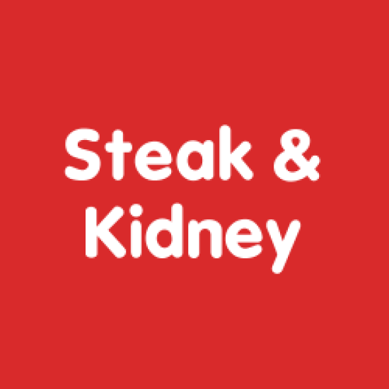Steak & Kidney (per kg)