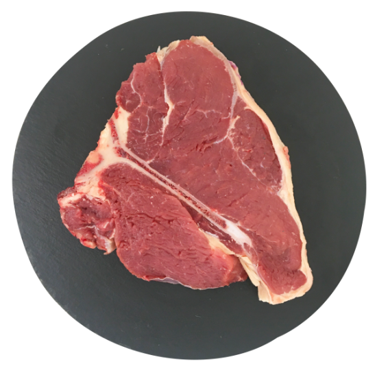 15 Beef Matured Tbone Steak with Fillet 2x350g