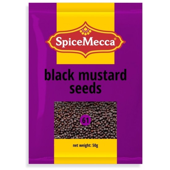 Spice Mecca - Black Mustard Seeds 50g