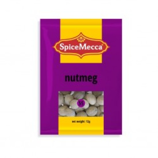 Spice Mecca - Nutmeg Whole 12g Spice Mecca - Nutmeg Whole 12g