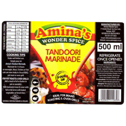 Amina's Tandoori Pour On 500ml