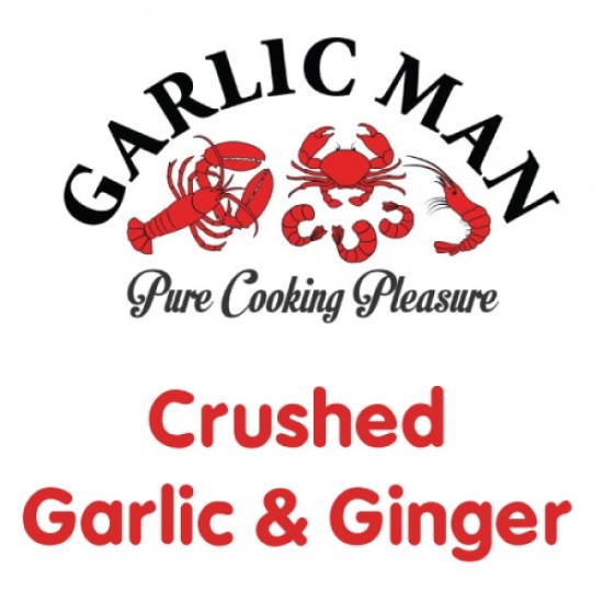 Garlic Man (Crushed Garlic & Ginger) 450g Garlic Man (Crushed Garlic & Ginger) 450g