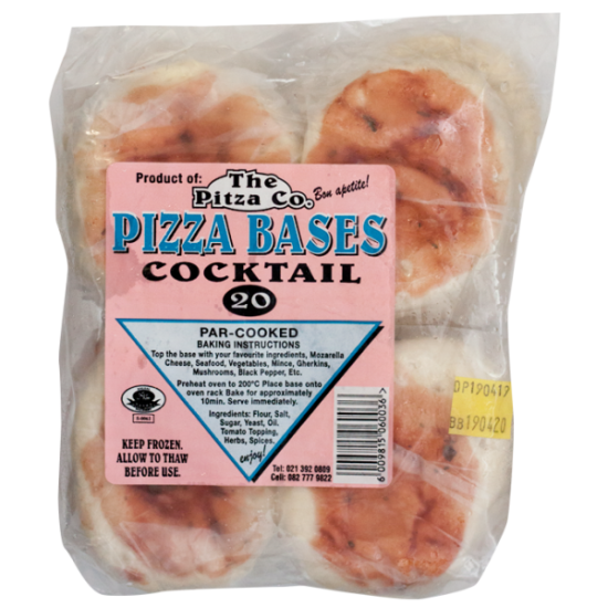 Pizza Base Cocktail 20's