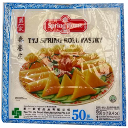 Spring Roll Pastry 30's (large) Pink-Pack