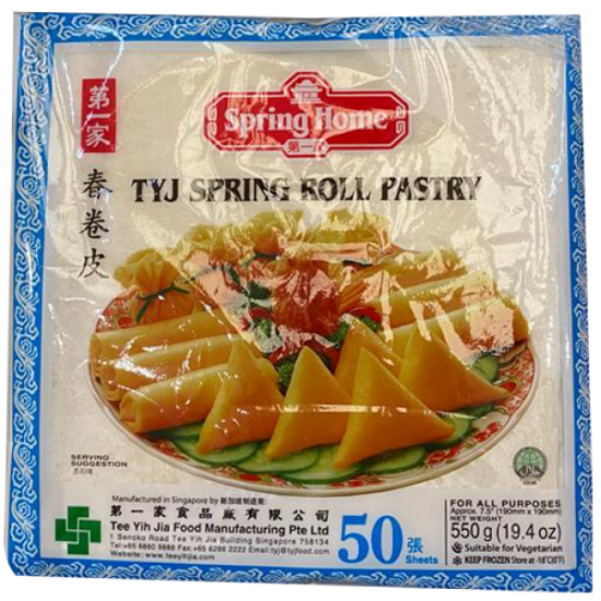 Spring Roll Pastry 50's (medium) Blue-Pack Spring Roll Pastry 50's (medium) Blue-Pack