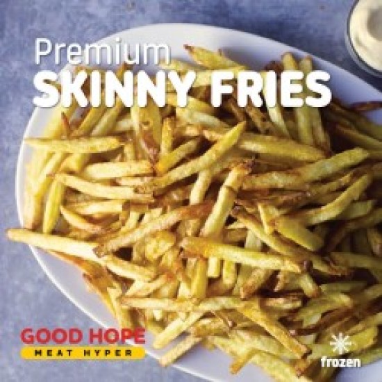 Good Hope Premium Skinny Fries Frozen 2.5kg Good Hope Premium Skinny Fries Frozen 2.5kg
