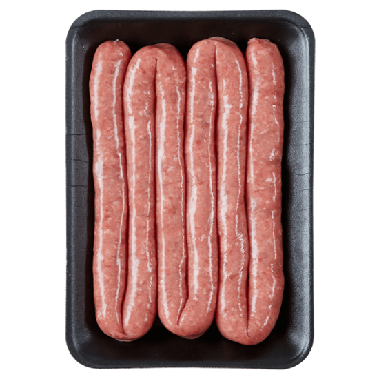 12 Plain Beef Sausage500g